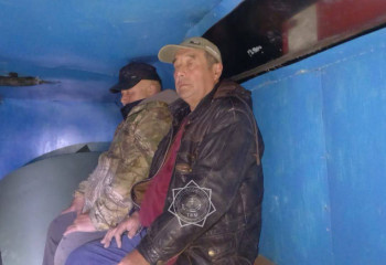 Абай облысында екі адам құтқарылды