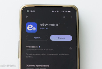 Подать заявку на возмещение ущерба от паводков можно в приложении eGov mobile
