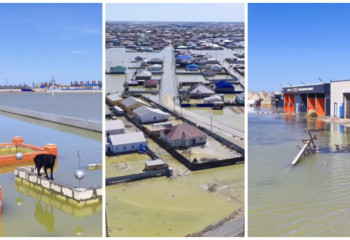 «Жүрек ауыртады». Блогер су тасқынынан кейінгі Құлсарыны көрсетті