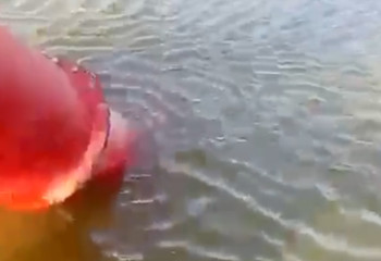 Құлсары қаласында 15 мың текше метр су сорылды