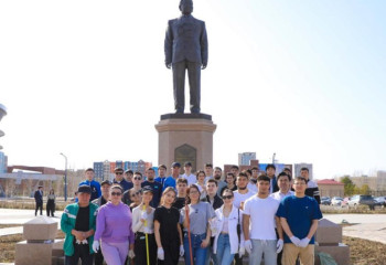 «Киелі мекен»: даңқты балуандар экологиялық акцияға қатысты