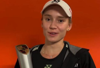 Елена Рыбакина қолдау көрсеткен жанкүйерлеріне алғыс айтты