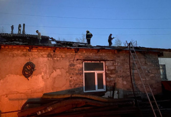 Ақмола облысында дүкен өртенді