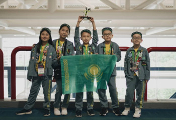 Сборная Казахстана по робототехнике одержала победу в чемпионате на 50 тысяч человек