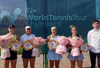 В Шымкенте успешно завершился турнир ITF World Tennis Tour