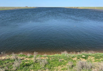 В приграничный с ЗКО канал пришла вода