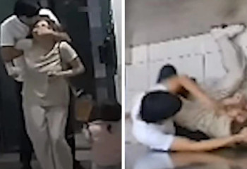 Ақтауда балаларының көзінше әйелін ұрып-соққан ер адам ұсталды