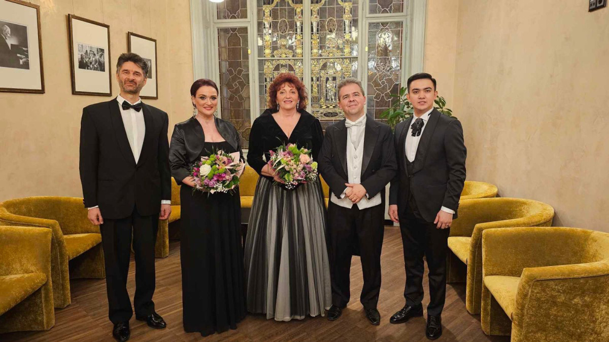 Tenor from Astana Opera Enraptured Italy