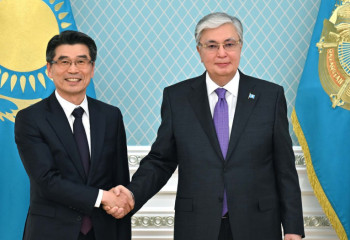 Токаев обсудил строительство завода за 90 млрд тенге с президентом KIA Corporation Хо-сунг Сонгом