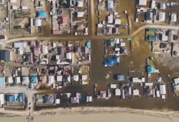 Құлсарыда су басқан жерді тазарту келесі аптада аяқталады