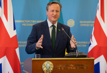 Қазақстанға Ұлыбританияның сыртқы істер министрі Дэвид Кэмерон келді