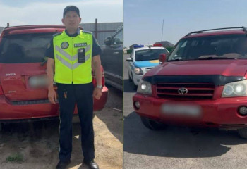 Түркістан облысында 90 млн теңге берешегі бар жүргізуші ұсталды