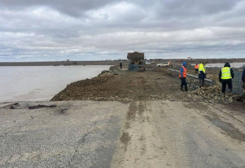 Су тасқынынан кейін республикалық маңызы бар жолдарды қалпына келтіру жұмыстары басталды