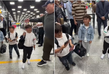 Тройняшки-певцы из Китая приехали в Казахстан