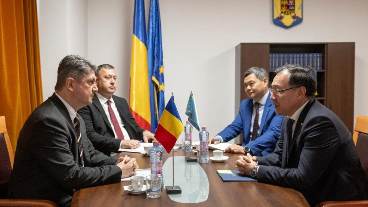 Development of inter-parliamentary rrelations  as important item on  Kazakh-Romanian agenda