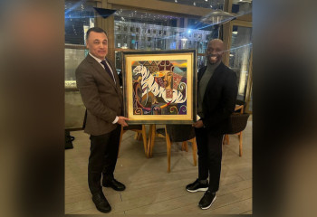 Chelsea legend Claude Makelele thanks Tokayev for hospitality