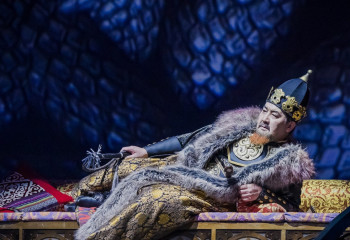 Backstage at Astana Opera