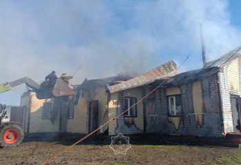 Ақмола облысында қоғамдық ғимарат өртенді