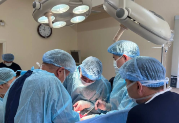ПІБ Медорталығының дәрігерлері Түркістан облысында 28 күрделі операция жасады