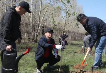 Полицейлер “Таза Қазақстан” экоакциясына қатысты