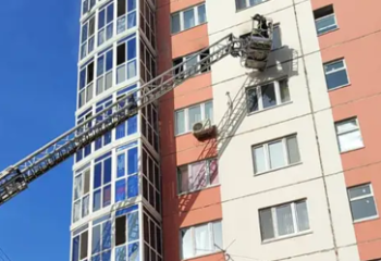 Оралда тоғыз қабатты үйден өрт шықты