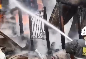 ШҚО-да демалыс базасындағы үйлер өртенді