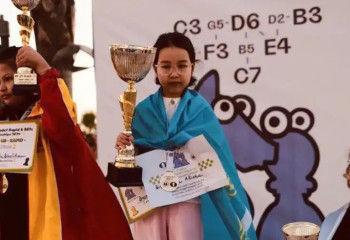 Чемпионкой мира по шахматам стала казахстанская школьница