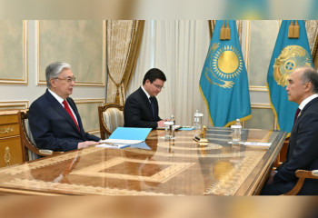 Tokayev receives newly appointed Business Rights Commissioner of Kazakhstan