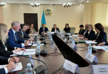 В Минздраве РК обсудили аспекты сотрудничества в формате «Казахстан-Евросоюз»
