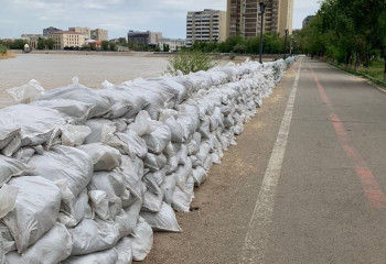 685 тонн инертных материалов отсыпали в Атырау