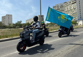 Ақтауда «Бірлік күніне» орай мотошеру ұйымдастырылды