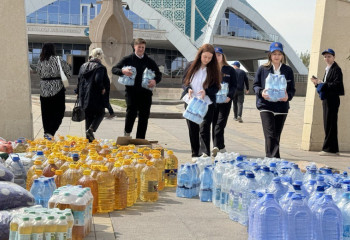 300 тонн гуманитарной помощи передала Алматинская область в пострадавшие регионы