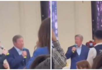 «Керемет орындау». Алматының экс-әкімі Ахметжан Есімов тойларда ән айтып жүр