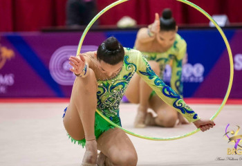Қазақстандық көркем гимнастшылар Азия чемпионатында қола жүлдегер атанды