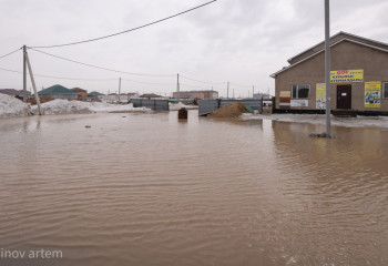 Паводковую воду направили в Каспийское море