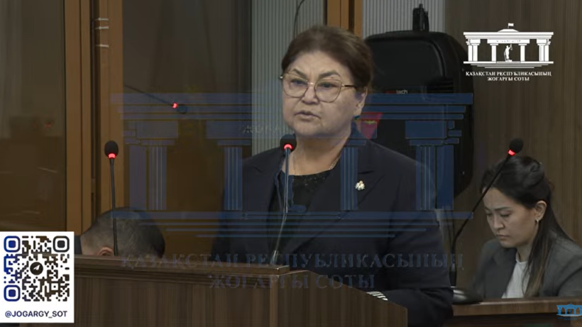  кадр трансляции судебного процесса 