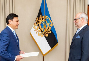 Ambassador of Kazakhstan Presented Credentials to President of Estonia