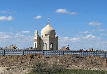 Сарайшық қалашығындағы көне қорымдар тасқын судан қорғалған