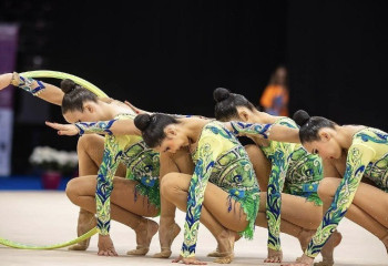 Көркем гимнастикадан жасөспірімдер командасы Азия біріншілігінде топ жарды