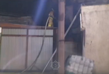 Общежитие загорелось в Астане