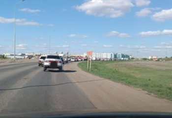 Ақтөбеліктер су тасқынынан соң қалыпқа келтірілген жол сапасына шағым айтуда