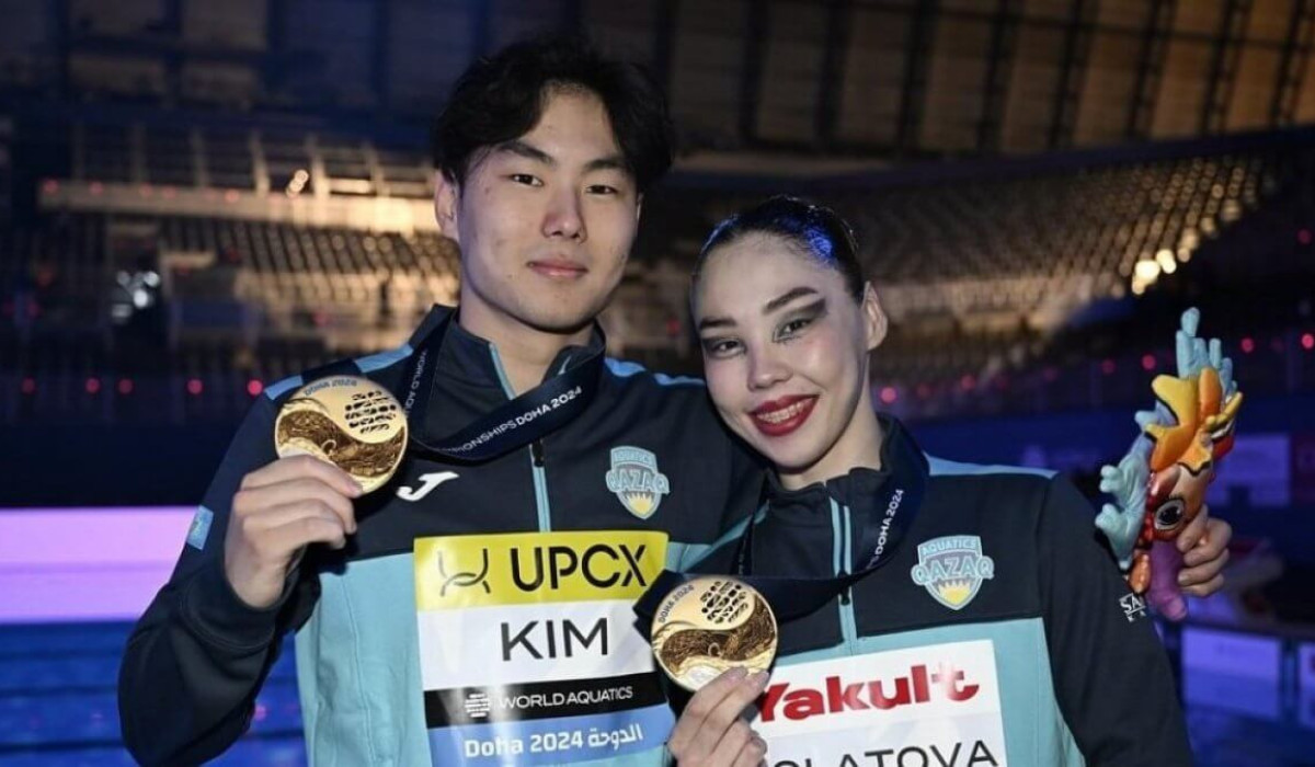 Kazakhstan wins three medals at World Cup in Artistic Swimming - el.kz
