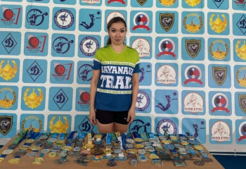 Свыше ста медалей завоевала сотрудница полиции Павлодарской области