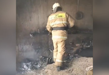 Алматылық өрт сөндірушілер жаңа ғимаратта жарылыстың алдын алды