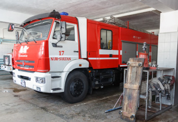 Ребенка и двух взрослых спасли из пожара в Семее