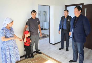 В Айтекебийском районе 22 семьи пожелали переехать в готовые дома