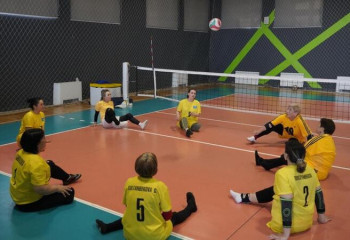 В Астане прошел турнир по волейболу сидя