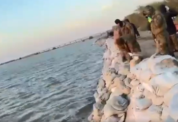 Жайық өзеніндегі су деңгейі көтеріліп жатыр