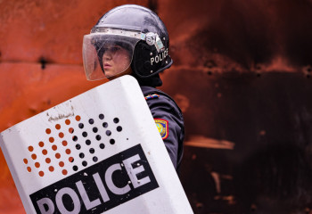 Полиция Алматы перешла на усиленный вариант несения службы