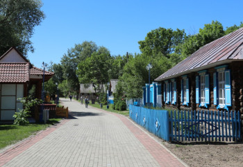 Өскемендегі Қазақстанның шағын макеті